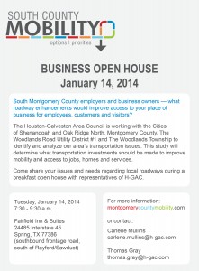 South County Mobility Study to host Business Open House