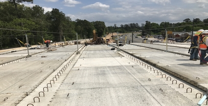 Union Pacific Railroad Overpass | Rayford Road widening project